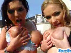 Sperma shot, Europees, Groep, Orgie