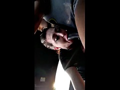 Grosse bite, Noire, Voiture, Noir ébène, Interracial, Public