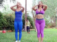 Застукали, Милф, Мамочка, На природе, Софткор