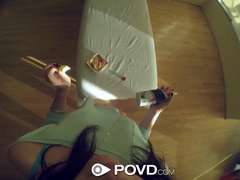 Braunhaarige, Hardcore, Hd, Pov, Muschi