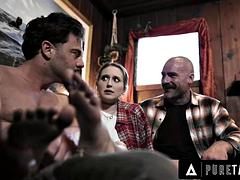 PURE TABOO Pervert Mature Weirdos Trick Naive Neighbor Laney Grey To Take Her Virginity