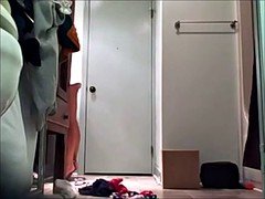 Douche, Fumer, Adolescente, Voyeur