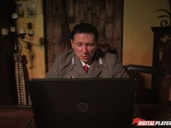 Arschlecken, Schwanz, Fetisch, Lecken, Rau, Kurzes haar, Hintern versohlen, Tätowierung