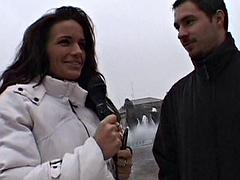 Mamada, Novio, Morena, Coche, Pareja, Hd, Al aire libre, Público