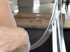 Fucking Myself on a Clear Chair