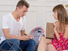 Grosser arsch, Grosser schwanz, Blasen, Hundestellung, Penis, Titten