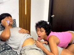 Juicy big tit step sister Julianapalvin gets real with her inexperienced step brother