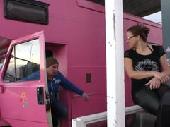 Leie, Grosse titten, Blasen, Auto, Nahaufnahme, Hd, Reif, Muschi