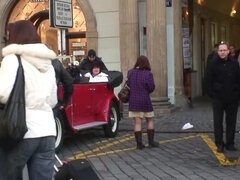 デカチン, デカパイ, お婆さん, 熟年, オマンコ, 現実, 赤毛, ストッキング