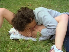 Pijpbeurt, Sperma shot, Frans, Orgie, Oud