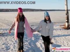 Cold Crispy Day! Just Perfect for Selfies and Eating pussy at ClubSweethearts