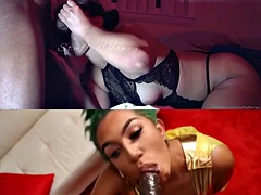 素人, アジア人, デカチン, 黒人, フェラチオ, 黒人, 異人種間