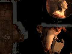 Bondage domination sadisme masochisme, Actrice du porno, Rousse roux, Attachée