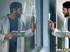 Médico, Madres para coger, Medias largas, Trio, Uniforme