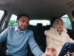 Frances First Impression: Reality sex with BWC Danny D and Round Chested Blonde Frances Bentley