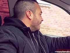 Car, German, Outdoor, Petite, Public, Skinny, Teen, Whore