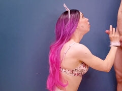 Amateur, Mamada, Garganta profunda, Corridas faciales, Hermanas, Adolescente, Mojado