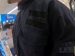 18, フェラチオ, ヨーロピアン, オフィス, ポリス, 現実, タトゥー, オッパイの