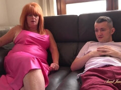 叔母, デカパイ, エロ熟女, ハードコア, 熟年, 淫乱熟女, 母, 赤毛