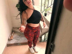 Amateur, Culo grande, Pareja, Corridas, Linda, Estilo perrito, Casero, Latina