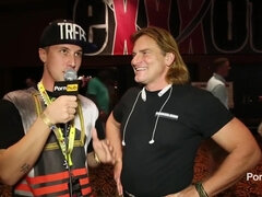 Jessy Jones & Evan Stone Interview At Exxxotica 2014