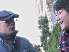 Leie, In den arsch, Asiatisch, Blasen, Koreanisch