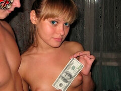 素人, ブロンド, フェラチオ, 茶髪の, バック, 恥ずかしがりや, ティーン, オッパイの