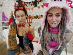 18 jahre, Grosse titten, Dildo, Fingern, Küssen, Lecken, Masturbation, Dürr