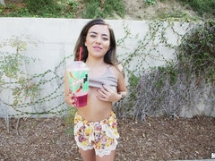 Culo, Latina, Al aire libre, Adolescente, Tetas