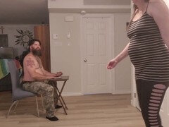 ブーツ, カップル, 足, 女, フェムドム, ヒール, 熟年, ストッキング