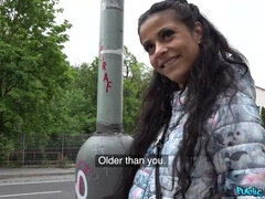 デカチン, ハードコア, レズビアン, 公共, ロシア人