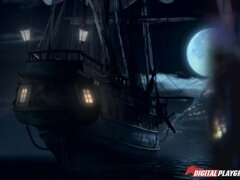 Blond, Pijpbeurt, Lul, Sperma in gezicht, Handbeurt, Likken, Buiten, Tatoeage