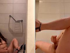 イギリス人, 女装男装, ディルド, ヨーロピアン, ヒール, 馬乗り, 一人, おもちゃ