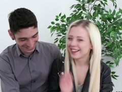 Anal, Blonde, Sucer une bite, Cocu, Queue, Hard, Hd, Plan cul à trois