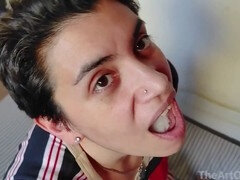 Blasen, Kompilation, Paar, Sperma im mund, Spermaladung, Frau, Nahrung, Handjob