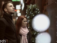 Schlafzimmer, Paar, Sperma im mund, Spermaladung, Muschi, Rotschopf, Rasiert, Jungendliche (18+)