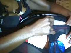 black femdom culo Play w/ White Sissified Slut