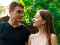 デカチン, フェラチオ, バック, 自然山雀, 小柄, ガリガリ, ティーン, オッパイの