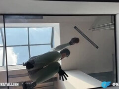 Amarrada, Corrida, Consolador, Hd, Orgasmo, Sexo fuerte, Latex, Esclavo