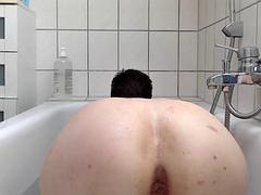 Bathtubs anal play