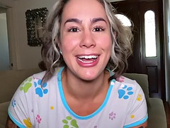 Stepdaddy perv wont stop banging me in POV so darn good