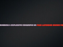 Gorgeous French Maid In Black Gloves & Stirrups With Heels Gets Explosive Mating Press Creampie