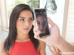 18, 美女, フェラチオ, 茶髪の, ラティーナ, 小柄, ティーン, オッパイの