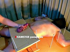 素人, 緊縛, 着衣女と全裸男, 足, フェムドム, オーガズム, いじめ, オッパイの