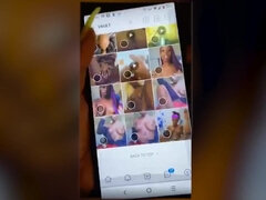 Girl Flashing Phone - Solo