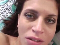 Sucer une bite, Gorge profonde, Léchez, Mamelons, Pov, Enceinte, Chatte, Suçant