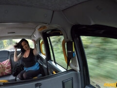 Inked Blonde Passion with Beth Adams in Taxi Heat