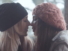 Amerikanisch, Arsch, Tussi, Braunhaarige, Paar, Spermaladung, Aufs gesicht abspritzen, Natürlichen titten