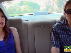 Auto, Spermaladung, Handjob, Hardcore, Öffentlich, Titten