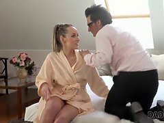 Cul, Beauté, Blonde, Plantureuse, Grandpère, Hd, Chatte, Adolescente